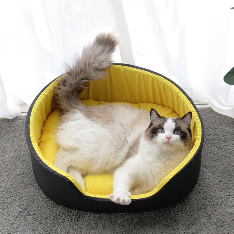Two-Color Washable Comfortable Pet Nest with Cushion