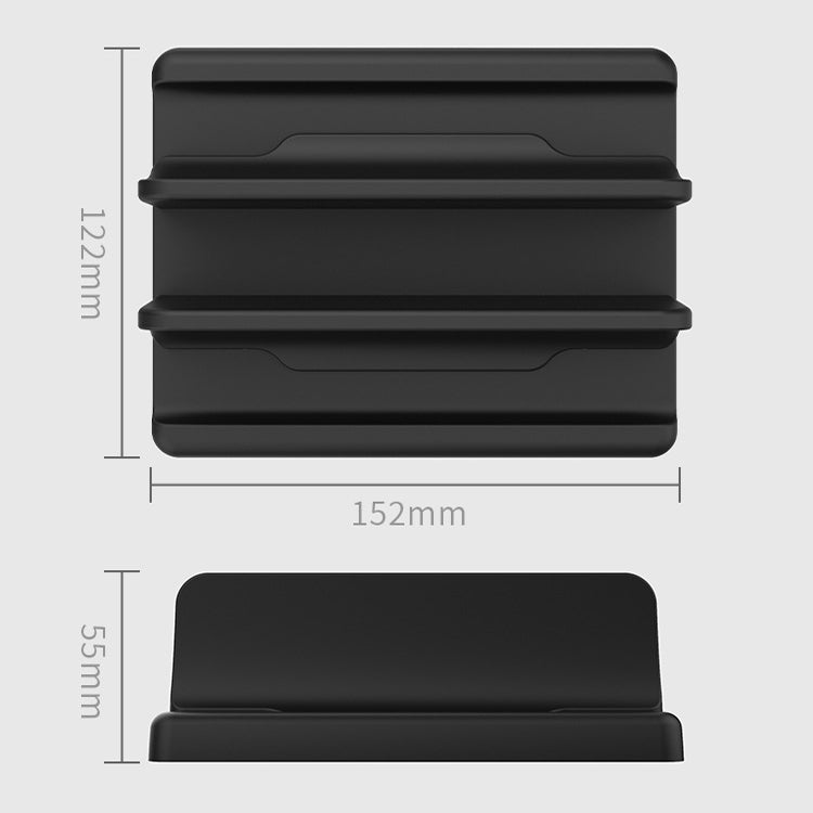 Vaydeer SZ2S01 Notebook Vertical Stand Computer Stand Bracket Desktop Storage Shelf