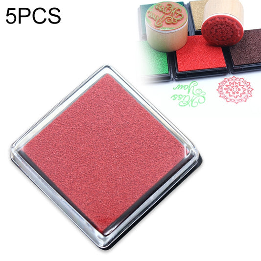 2 PCS Creative Color Ink Pad Small Ink Pad, Size:4x4cm