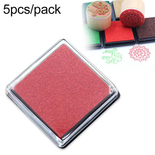 2 PCS Creative Color Ink Pad Small Ink Pad, Size:4x4cm
