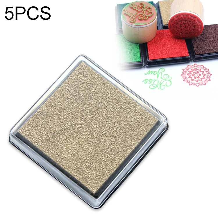 2 PCS Creative Color Ink Pad Small Ink Pad, Size:4x4cm