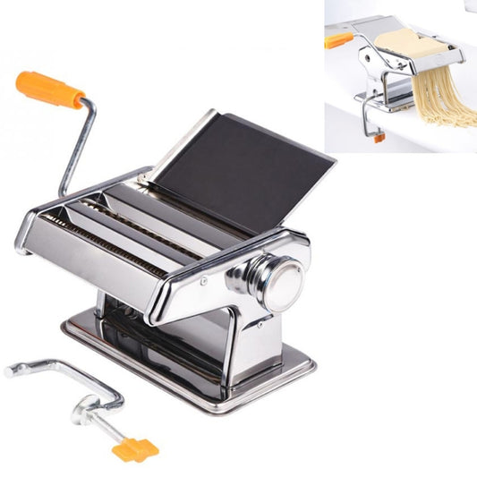 Household Stainless Steel Pasta Making Machine Manual Noodle Maker Spaghetti Hand Cutter
