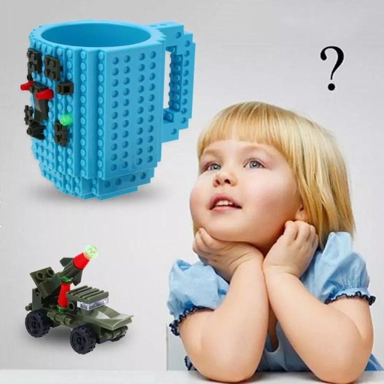 Building Blocks Design Creative Milk Mug Coffee Cup Build-on Brick Drinking Water Holder