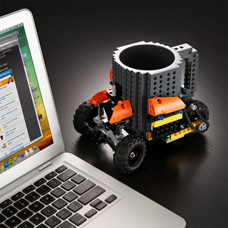 Building Blocks Design Creative Milk Mug Coffee Cup Build-on Brick Drinking Water Holder