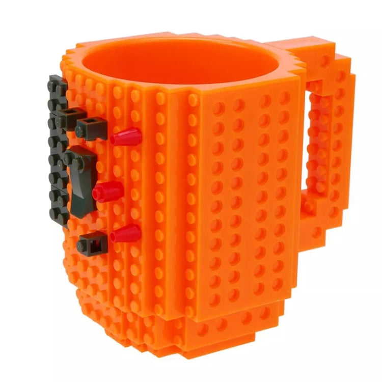 Building Blocks Design Creative Milk Mug Coffee Cup Build-on Brick Drinking Water Holder