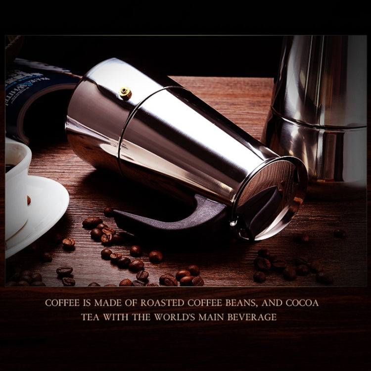 Stainless Steel Moka Coffee Maker Pot Filter