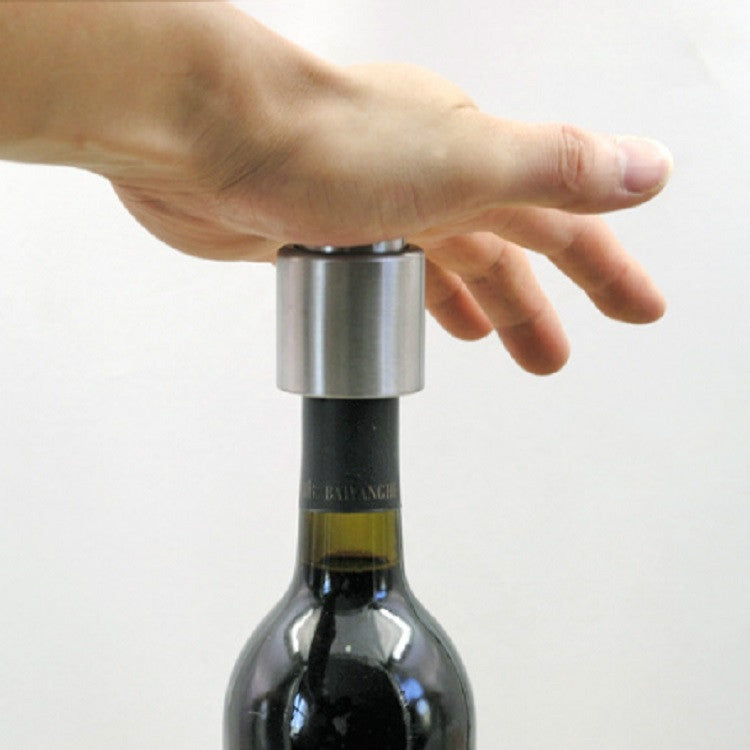 Push Stainless Steel Red Wine Stopper Champagne Stopper