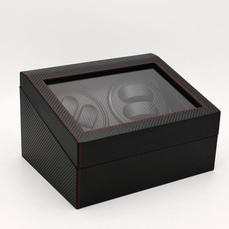 4+6 Automatic Rotation Leather Watch Winder Storage Display Case Box