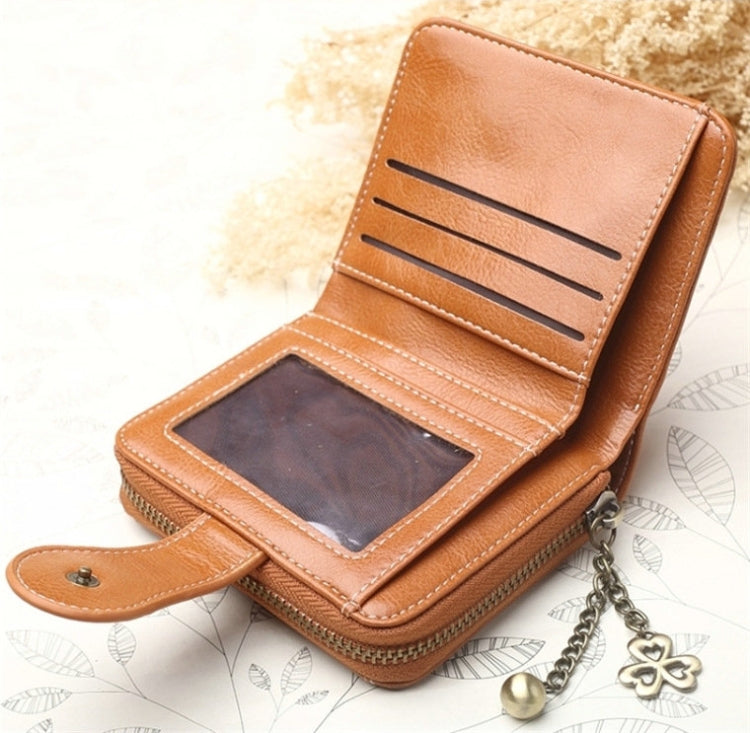 Vintage Button Phone Purses Women Wallets Female Purse Leather Brand Retro Ladies Long Zipper Woman Wallet Card Clutch