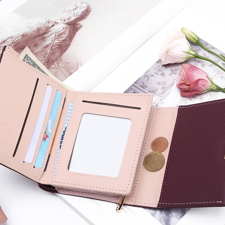 Luxury Wallet Female Leather Women Leather Purse Plaid Wallet Ladies Hot Change Card Holder Coin Small Purses for Girls