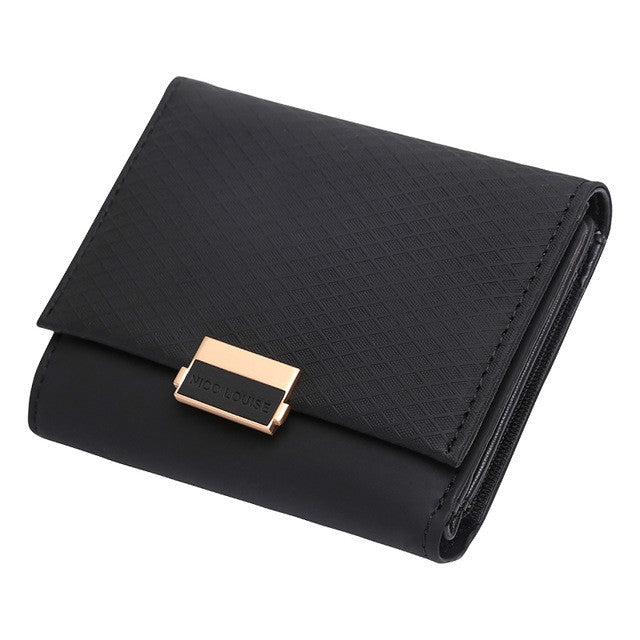Luxury Wallet Female Leather Women Leather Purse Plaid Wallet Ladies Hot Change Card Holder Coin Small Purses for Girls