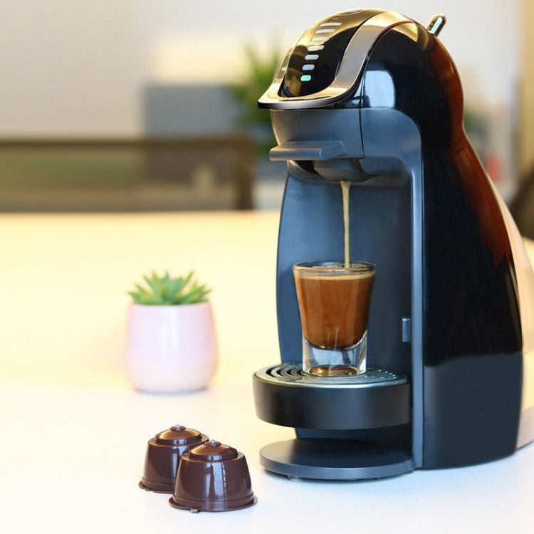 3pcs / Set Eco-friendly Reusable Coffee Capsule Set Food Grade Plastic PP Coffee Filter Baskets Soft Capsules