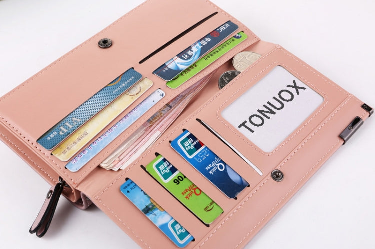 Long Wallet Zipper Coin Purse Cards ID Holder Clutch Woman Wallet