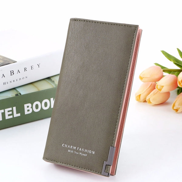 Long Wallet Zipper Coin Purse Cards ID Holder Clutch Woman Wallet