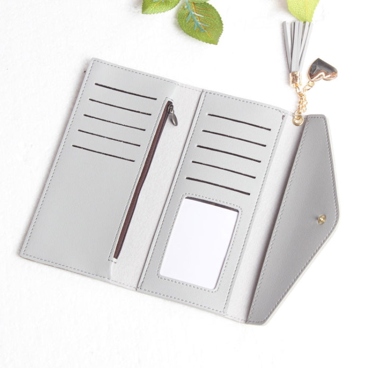 Simple Zipper Purses Long Section Clutch Wallet Soft PU Leather Money Bag