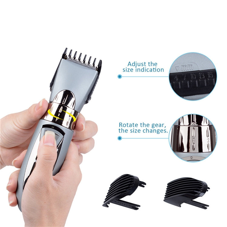 Waterproof Electric Hair Clipper Rechargeable Hair Trimmer Hair Cutting Machine Haircut Beard Trimer