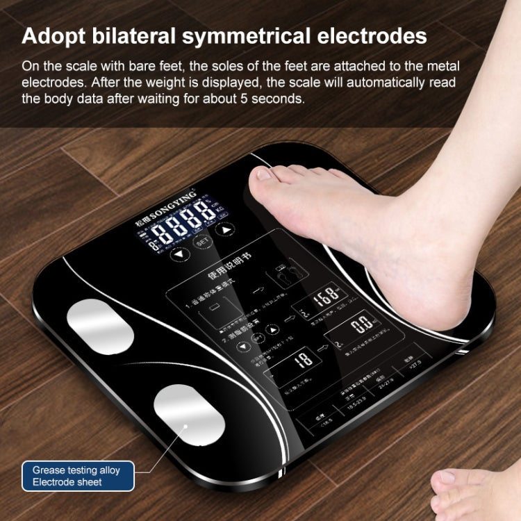 LCD Display Body Electronic Smart Weighing Scales Bathroom Scale Digital Human Weight Scales