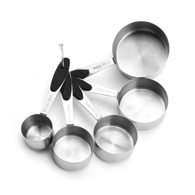 Stainless Steel Measuring Spoon Set Coffee Spoon Baking Kitchen Gadget, Measuring Cup 5 in 1, Measuring Spoon 5 in 1, 5 in 1 Measuring Spoon(Color), 5 in 1 Measuring Cup(Color)