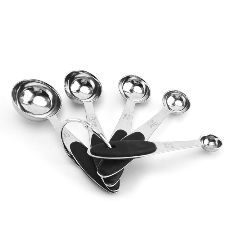 Stainless Steel Measuring Spoon Set Coffee Spoon Baking Kitchen Gadget, Measuring Cup 5 in 1, Measuring Spoon 5 in 1, 5 in 1 Measuring Spoon(Color), 5 in 1 Measuring Cup(Color)