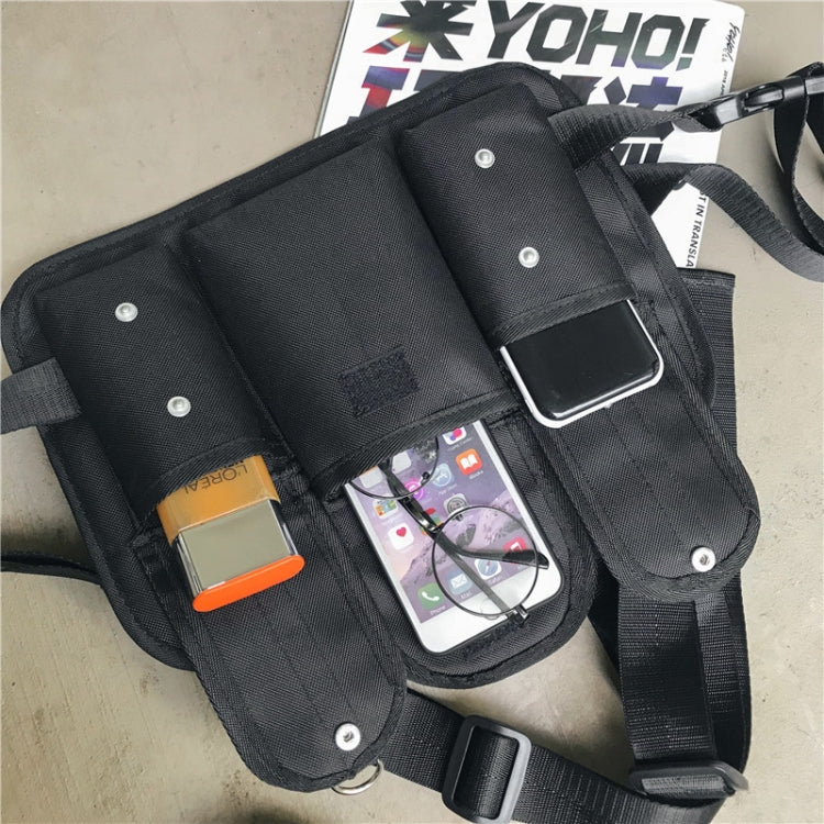 Casual Sports Backpack Contrast Color Men and Women Student Bag