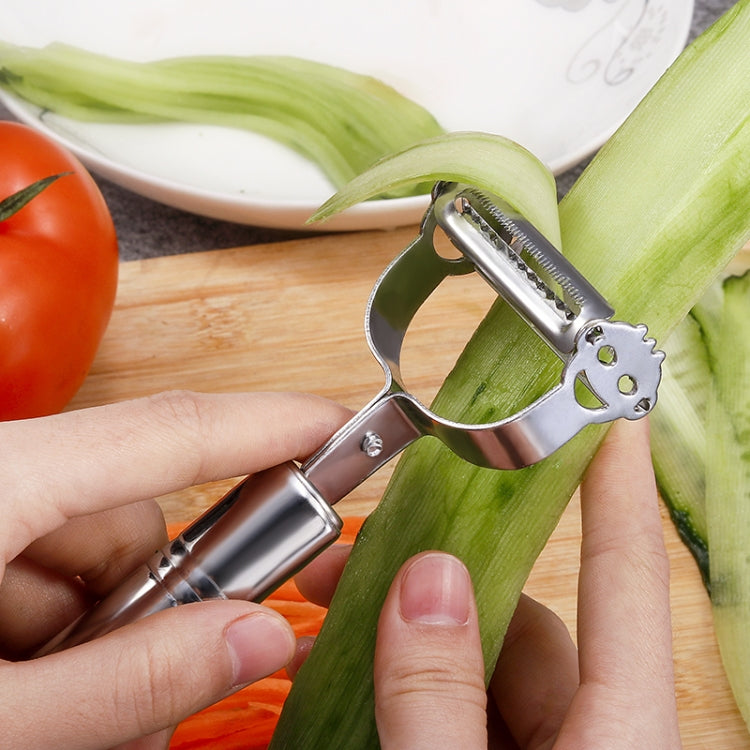 Multifunction Stainless Steel Vegetable Peeler Double Planing Grater