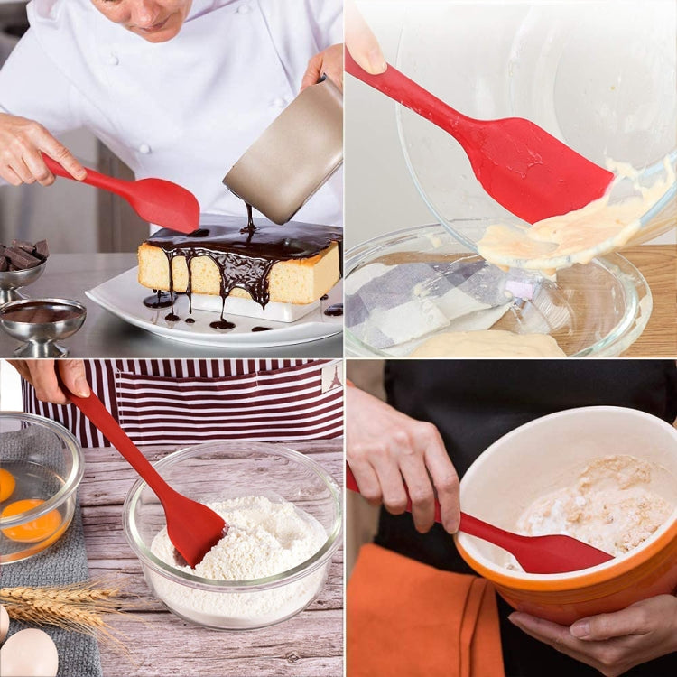 Kitchen Silicone Cream Cake Spatula Mixing Scraper Brush Butter Mixer Brushes Baking Tool Kitchenware