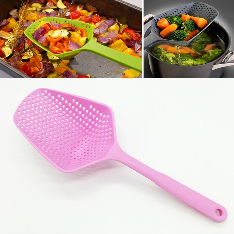 Plastic Drain Shovel Strainers Water Leaking Shovel Kitchen Cooking Ice Shovel Colander