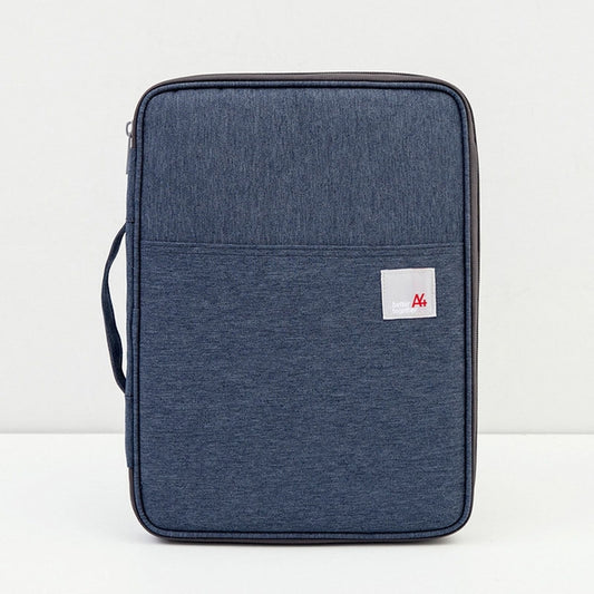 Multi-functional A4 Document Bags Portable Waterproof Oxford Cloth Storage Bag for Notebooks，Size: 33cm*24*3.5cm