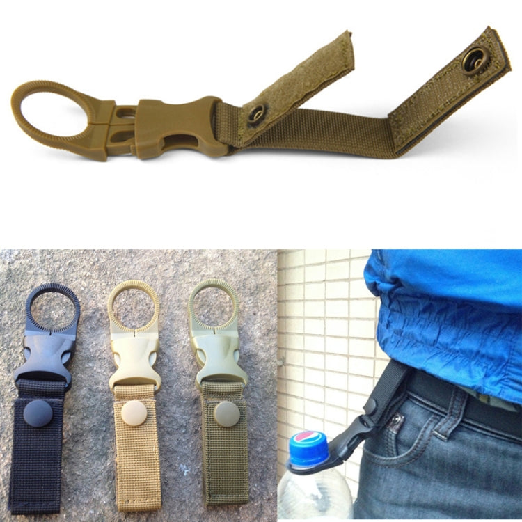 2PCS Webbing outdoor  Carabiner backpack Hanger Hook camp hike Water Bottle clip hang clasp Buckle Holder tool