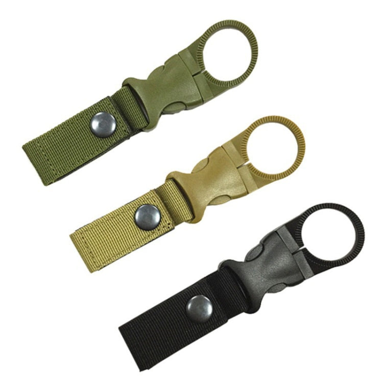 2PCS Webbing outdoor  Carabiner backpack Hanger Hook camp hike Water Bottle clip hang clasp Buckle Holder tool