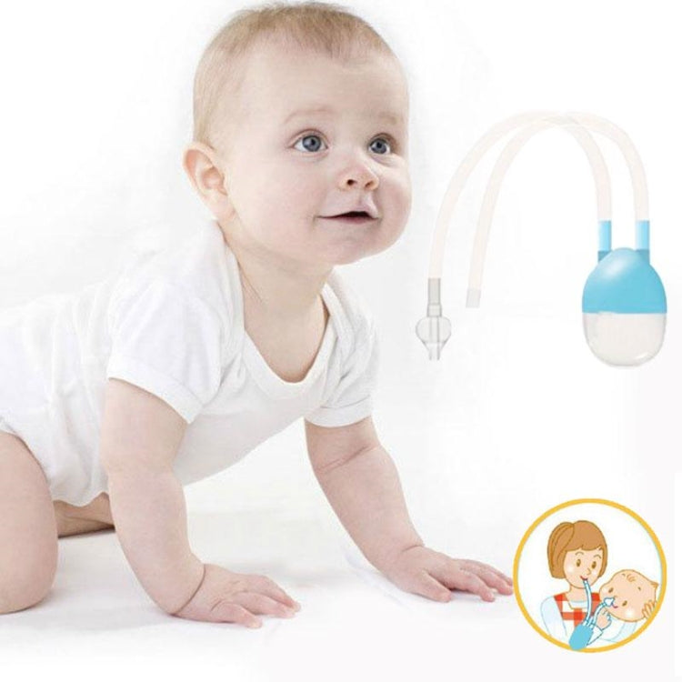 Newborn Baby Safety Nose Cleaner Vacuum Suction Nasal Aspirator Flu Protections Nasal Aspirator Nasal Snot Nose Cleaner Baby
