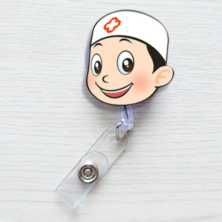 Cute Retractable Badge Reel Student Nurse ID Name Card Badge