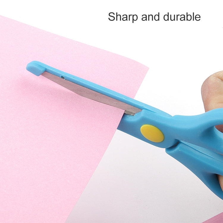 Elastic Safety Scissors Candy-Colored Knife