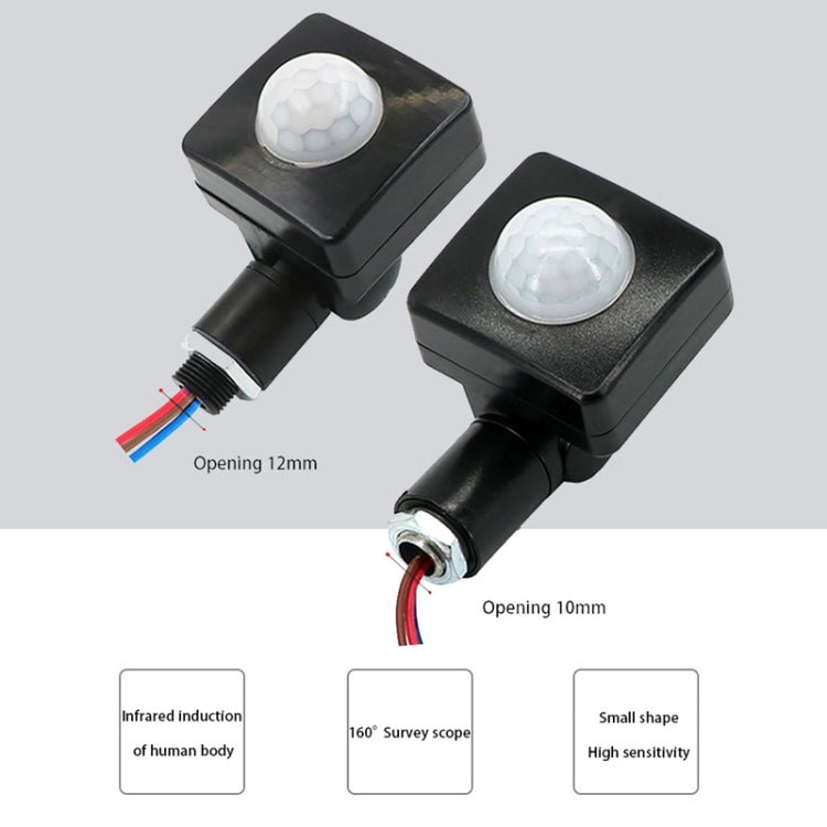 Automatic Security PIR Infrared Motion Sensor Detector Wall Spotlights Switch