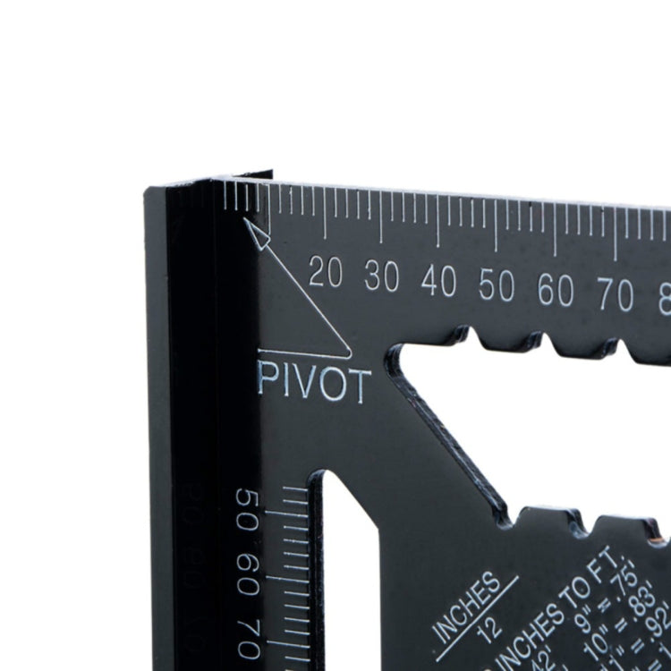 Angle Ruler Measuring Tool For Woodworking Square Layout Gauge