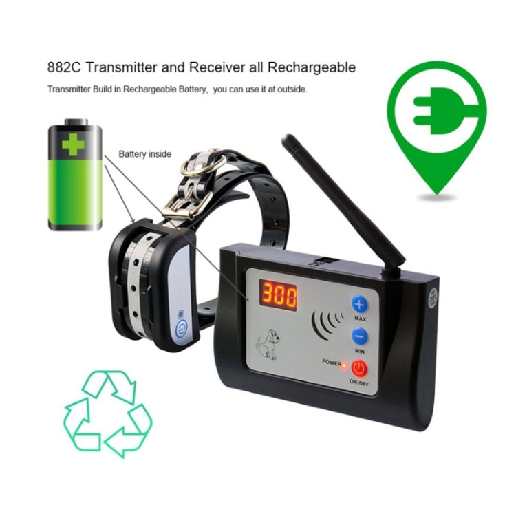 Smart Automatic Wireless Fence Remote Control Electronic Dog Trainer Collar