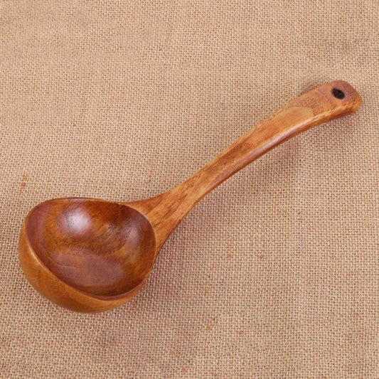 Long-handled Wooden Spoon