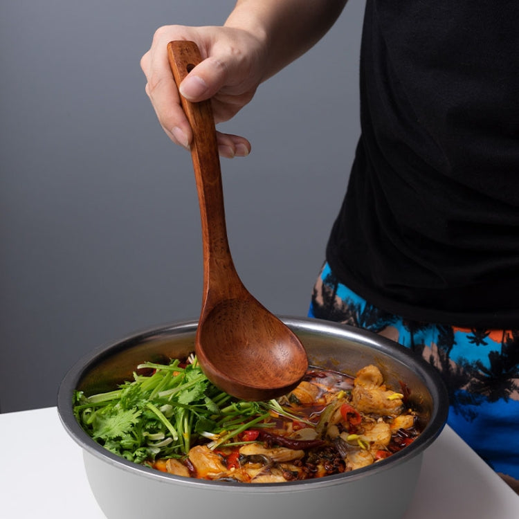 Long-handled Wooden Spoon