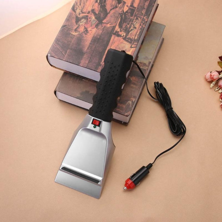 12V Electric Heated Car Ice Scraper Automobiles Cigarette Lighter Snow Removal Shovel