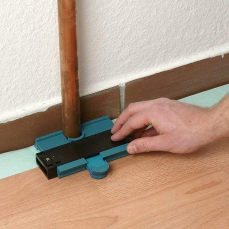 120mm Plastic Universal Pipe Wood Ducts Profile Marking Tool Duplicator Tooth Contour Copy Vacuum Packaging