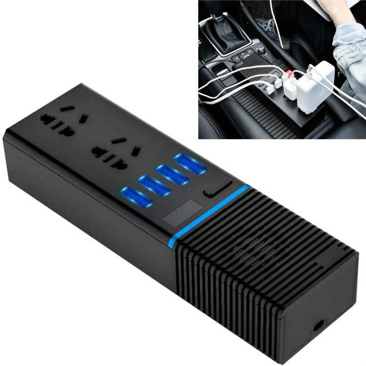 Car Inverter 12v/24v To 220v Household Power Converter Multi-Function Car Socket