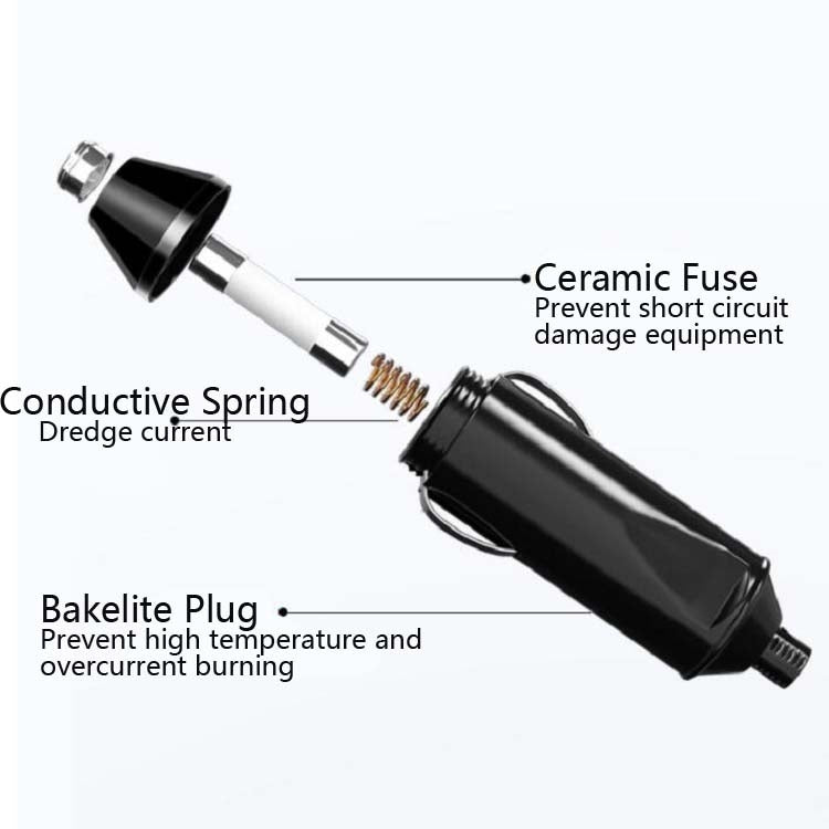 Car Inverter 12v/24v To 220v Household Power Converter Multi-Function Car Socket