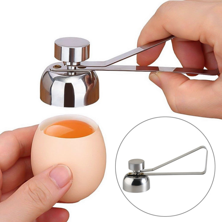 Metal Egg Scissors Egg Topper Cutter Shell Opener Stainless Steel Boiled Raw Egg Creative Kitchen Tools