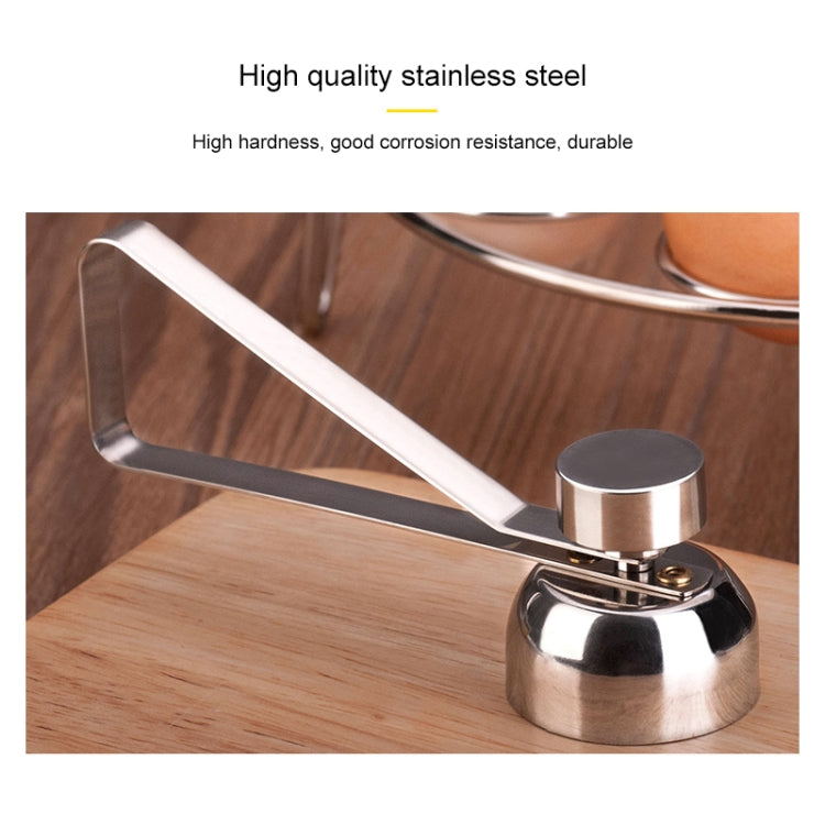 Metal Egg Scissors Egg Topper Cutter Shell Opener Stainless Steel Boiled Raw Egg Creative Kitchen Tools