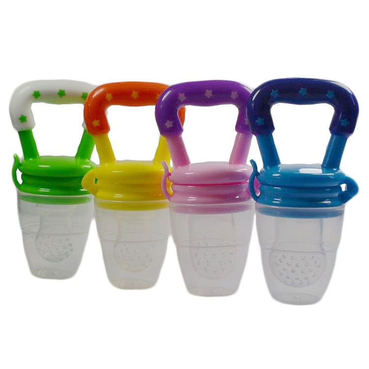 3 PCS Portable Baby Infant Food Nipple Feeder Silicone Pacifier Silicone Baby Soother, Random Color