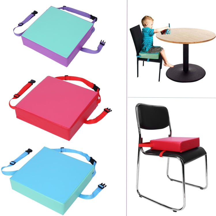 Kids Increased Chair Pad Removable Kid Highchair Seat Pad With Buckle Strap