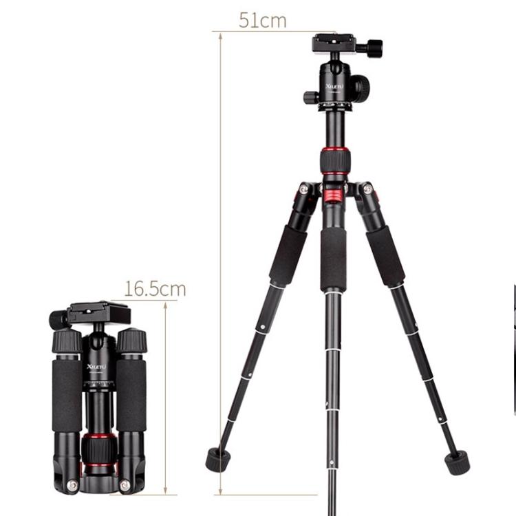 Xiletu FM5S-MINI 5-Section Folding Legs Mini Desktop Tripod Mount