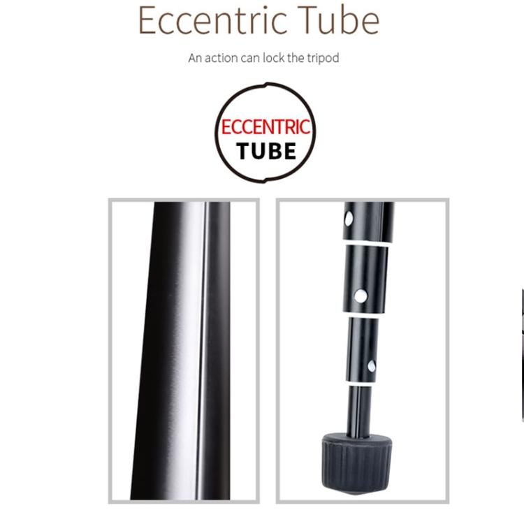 Xiletu FM5S-MINI 5-Section Folding Legs Mini Desktop Tripod Mount