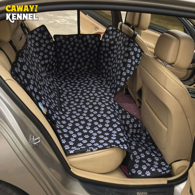Waterproof Rear Back Pet Dog Car Seat Cover Mats Hammock Protector With Safety Belt