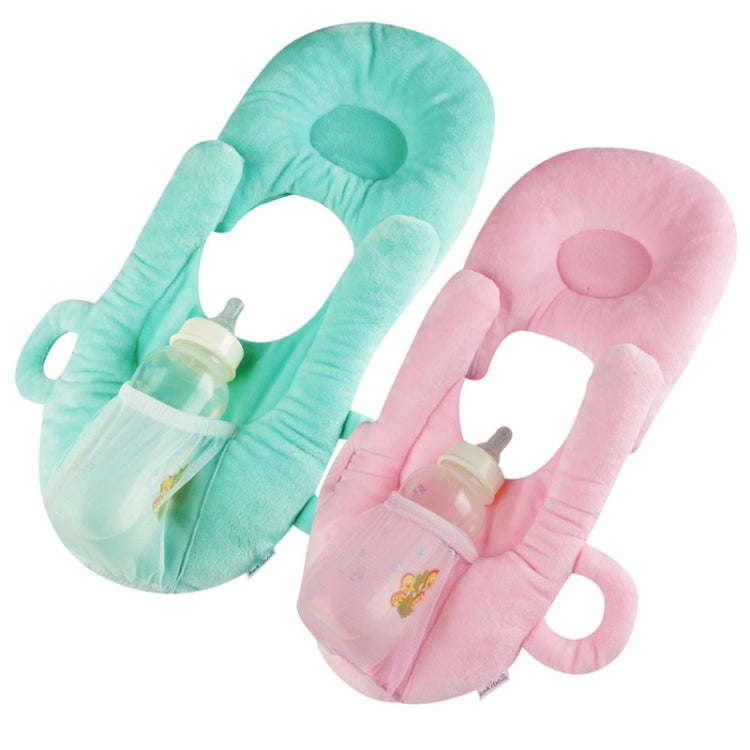 Infant Baby Bottle Rack Free Hand Bottle Holder Cotton Baby Milk Bottle Feeding Learning Nursing Pillow Cushion